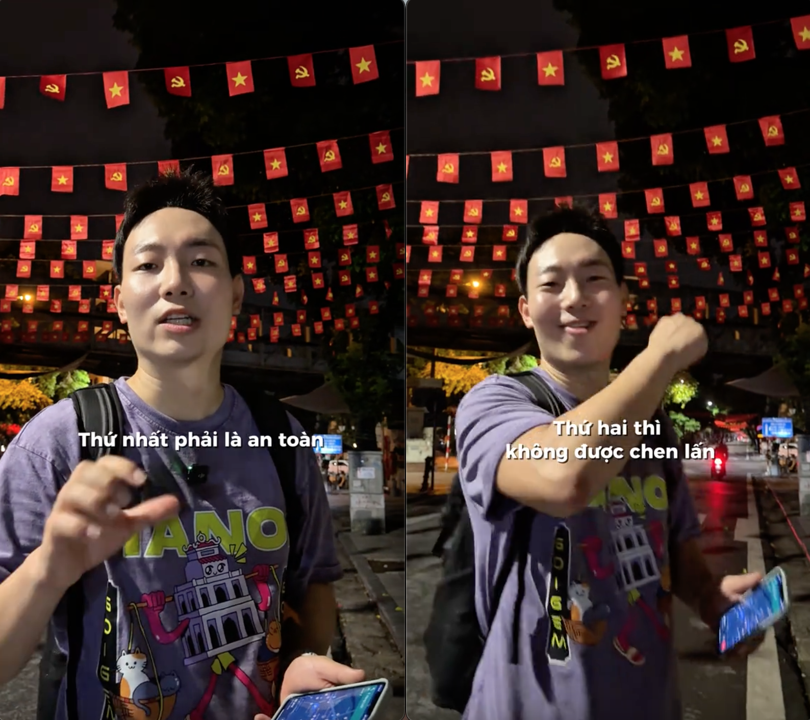 Khách Hàn dậy từ nửa đêm để đi xem diễu binh: Nhắc mọi người 1 điều cực quan trọng khi đu "concert quốc gia"- Ảnh 4.