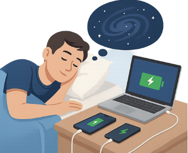 Sạc laptop, điện thoại qua đêm có làm tăng hóa đơn tiền điện? - Ảnh 1.