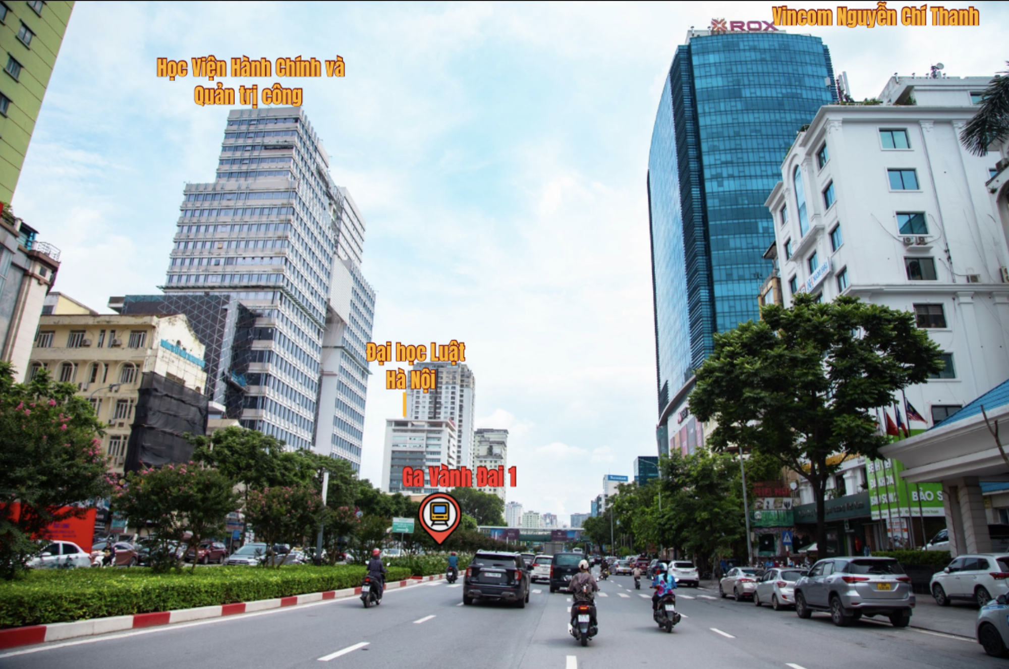 Điểm danh vị trí ga tuyến metro Văn Cao - Hoà Lạc: Đại đô thị của Vinhomes, toà nhà cao thứ 2 Hà Nội đón tin vui- Ảnh 5.