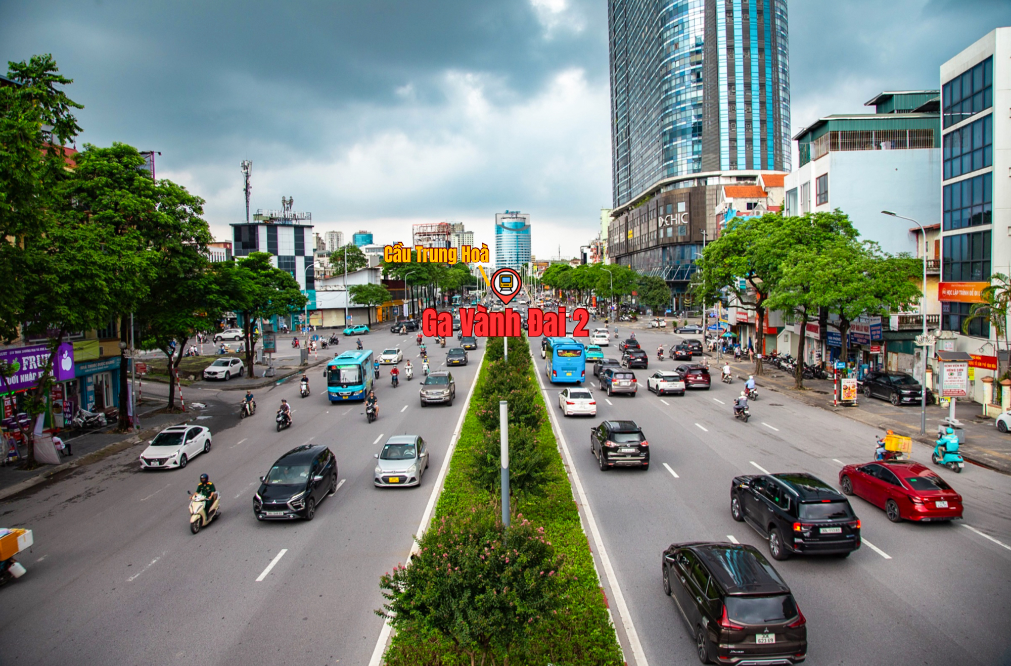 Điểm danh vị trí ga tuyến metro Văn Cao - Hoà Lạc: Đại đô thị của Vinhomes, toà nhà cao thứ 2 Hà Nội đón tin vui- Ảnh 6.