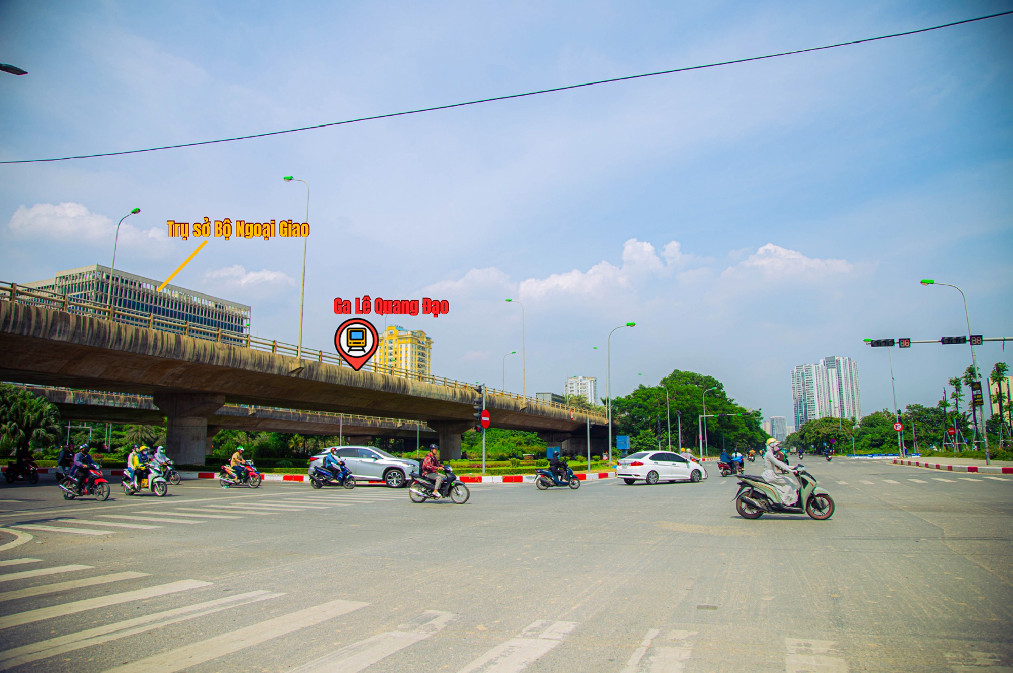 Điểm danh vị trí ga tuyến metro Văn Cao - Hoà Lạc: Đại đô thị của Vinhomes, toà nhà cao thứ 2 Hà Nội đón tin vui- Ảnh 9.