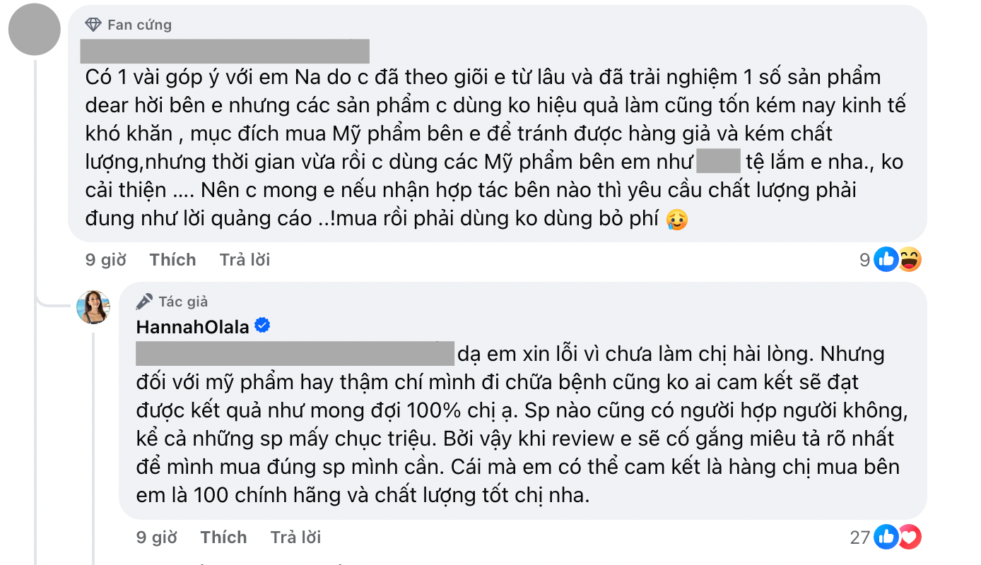 Chuyện gì khiến Hannah Olala bức xúc lên tiếng giữa đêm: "Trước khi bóc phốt hay vu khống, hãy tìm hiểu kỹ" - Ảnh 4. Chuyện gì khiến Hannah Olala bức xúc lên tiếng giữa đêm: "Trước khi bóc phốt hay vu khống, hãy tìm hiểu kỹ" - Ảnh 4.