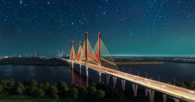 Quá nhanh: Siêu cầu 12.000 tỷ đồng vượt sông Hồng “cấp tốc” mời thầu, chuẩn bị khởi công vào dịp đặc biệt, hàng triệu người dân Hà Nội và Hưng Yên đón tin vui- Ảnh 1. Quá nhanh: Siêu cầu 12.000 tỷ đồng vượt sông Hồng “cấp tốc” mời thầu, chuẩn bị khởi công vào dịp đặc biệt, hàng triệu người dân Hà Nội và Hưng Yên đón tin vui- Ảnh 1.