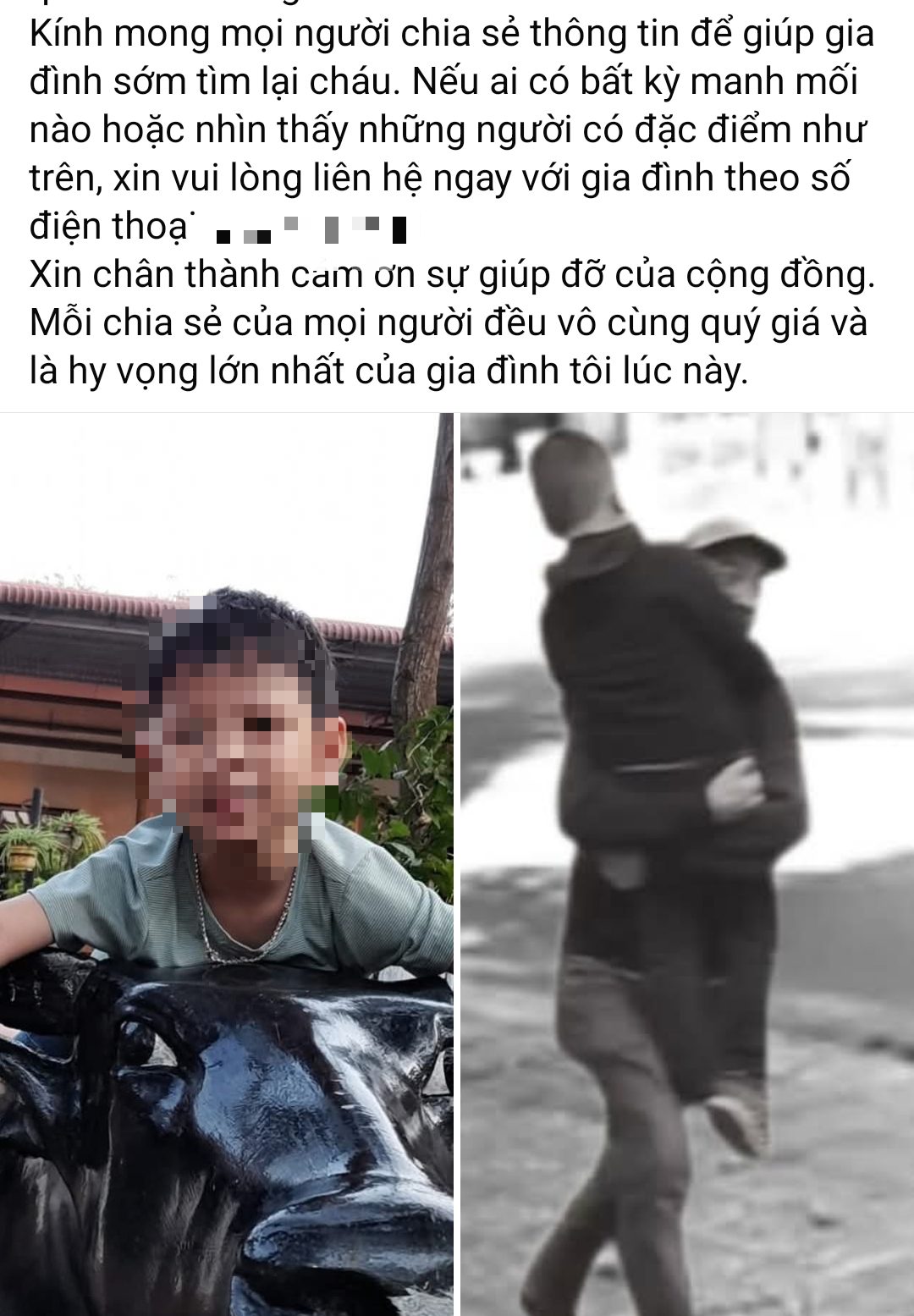 Công an phản bác thông tin cháu bé 6 tuổi bị bắt cóc ở Đắk Lắk- Ảnh 1.