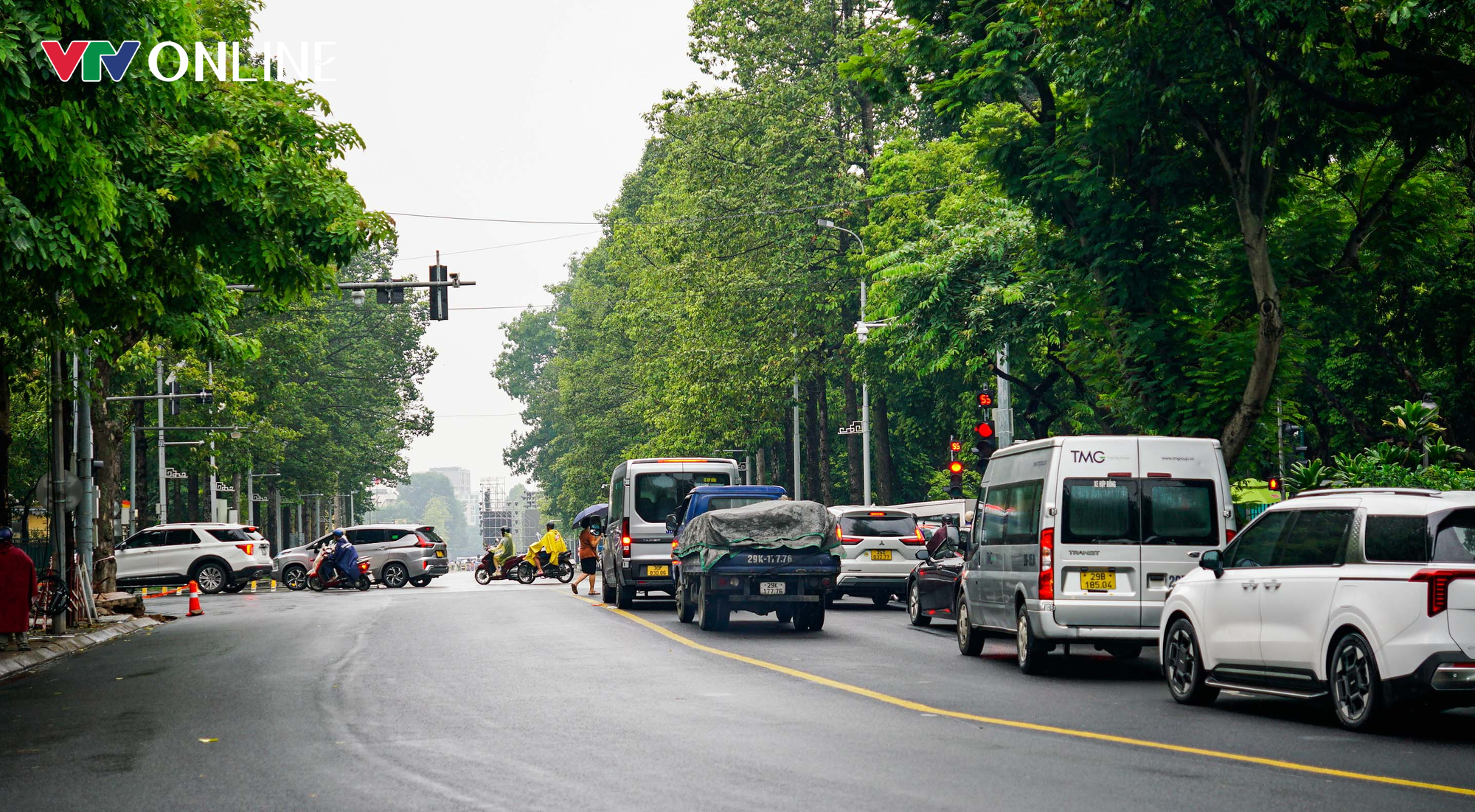 Toàn cảnh khán đài 30.000 chỗ phục vụ đại lễ Quốc khánh 2/9 tại Quảng trường Ba Đình  - Ảnh 17.