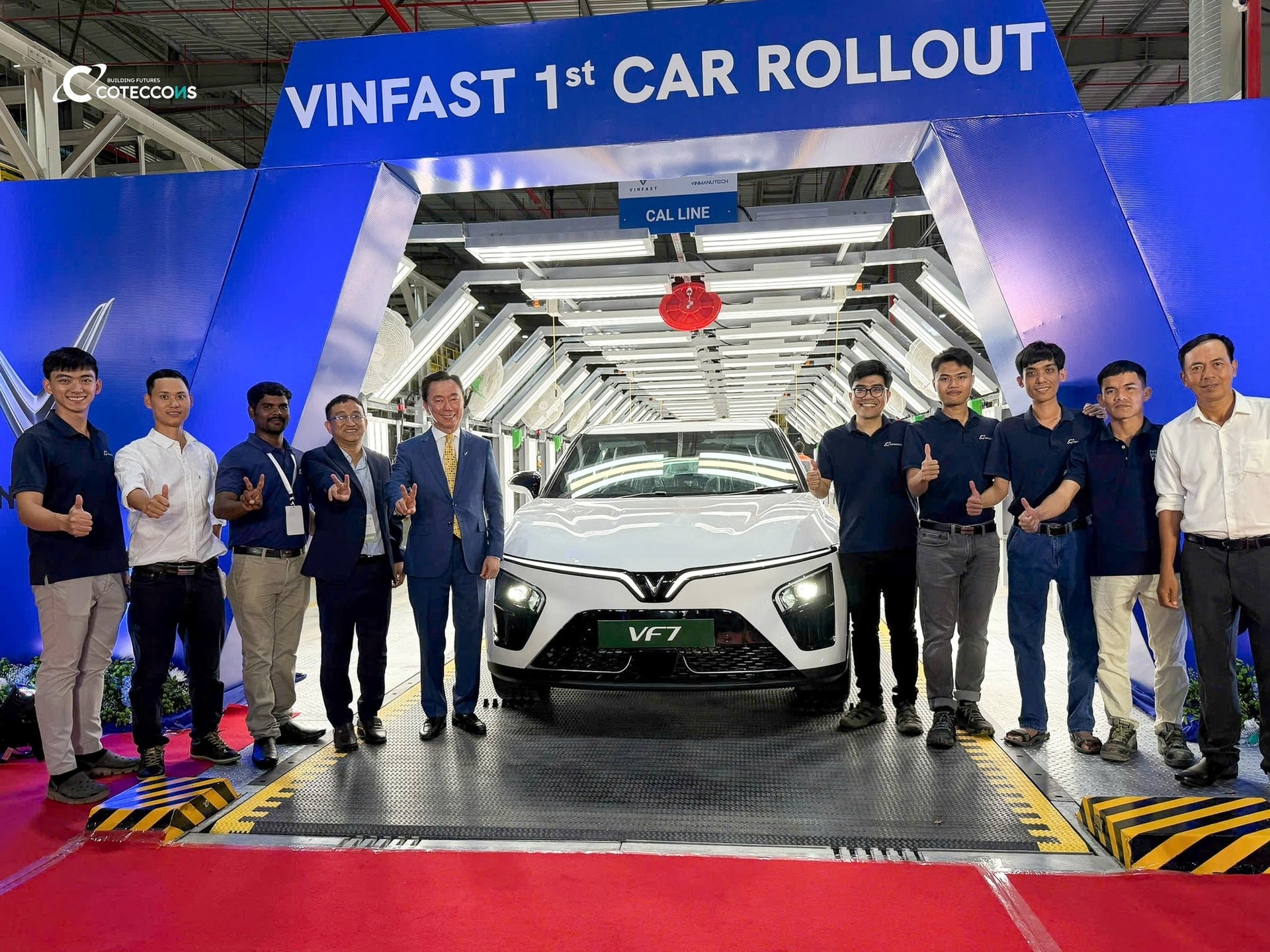 Coteccons thi công “thần tốc” nhà máy VinFast 2 tỷ USD tại Ấn Độ, hoàn thành sau 17 tháng- Ảnh 2.