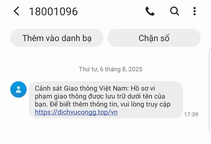 Cảnh giác chiêu lừa đảo nộp phạt giao thông qua Cổng Dịch vụ công Quốc gia giả- Ảnh 2.