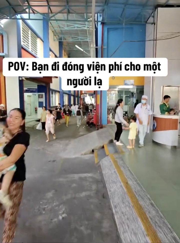Vì sao trend 'đóng viện phí cho người lạ' gây sốt mạng?- Ảnh 1.