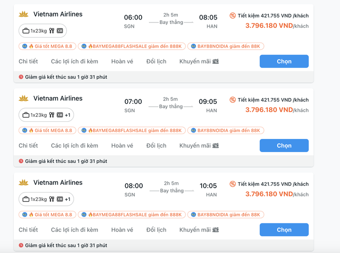 Giá vé máy bay đi Hà Nội xem diễu binh, diễu hành dịp 2-9 hãng nào thấp nhất?- Ảnh 2.