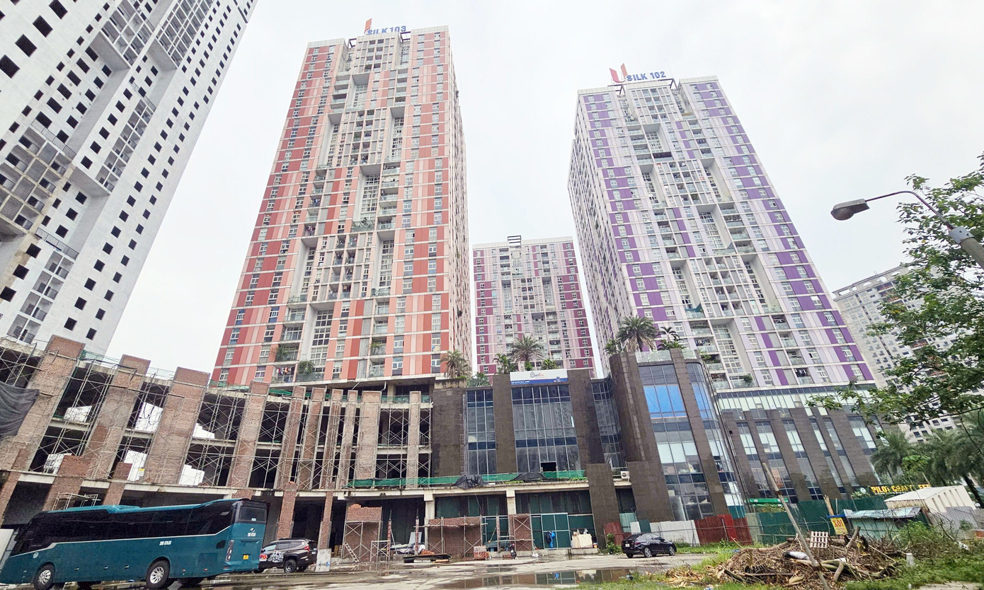 Cận cảnh dự án Usilk City giữa Thủ đô 'chôn vùi' giấc mơ an cư cả nghìn người- Ảnh 2.