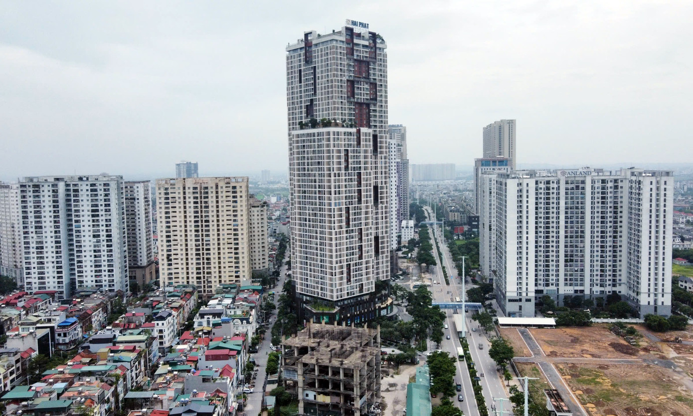 Cận cảnh dự án Usilk City giữa Thủ đô 'chôn vùi' giấc mơ an cư cả nghìn người- Ảnh 1.