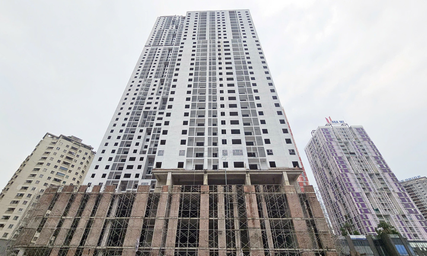 Cận cảnh dự án Usilk City giữa Thủ đô 'chôn vùi' giấc mơ an cư cả nghìn người- Ảnh 8.