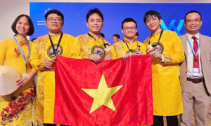 8 học sinh Việt Nam giành 7 huy chương Olympic AI quốc tế- Ảnh 2.