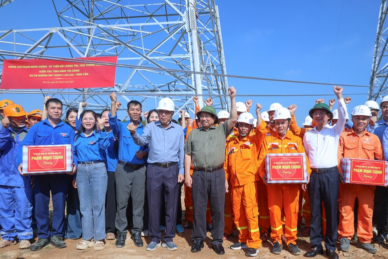 Thủ tướng: Hoàn thành đường dây 500 kV Lào Cai - Vĩnh Yên vào 19/8/2025  - Ảnh 2.