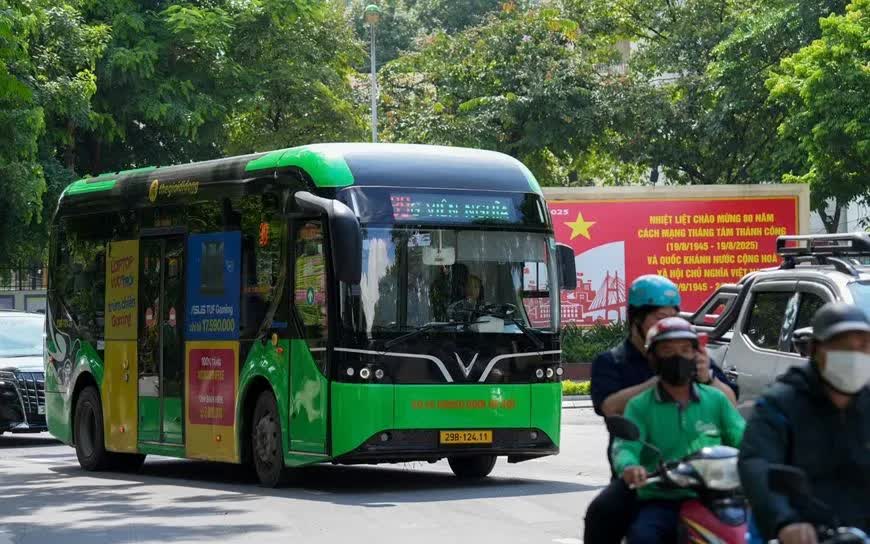 Phương án tổ chức các tuyến xe buýt và đường sắt đô thị phục vụ Lễ kỷ niệm Quốc khánh 2/9- Ảnh 1.