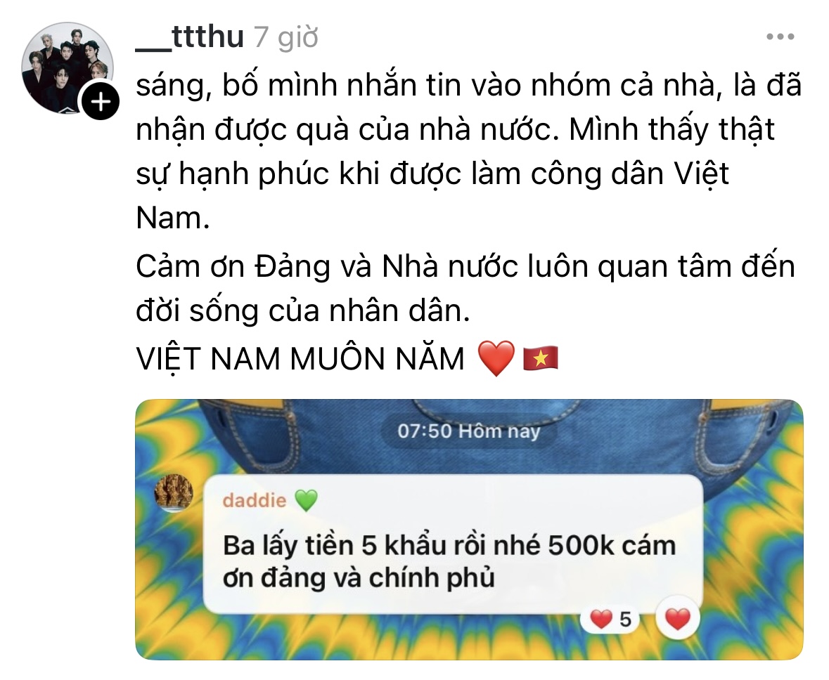 Quá dễ thương cách tiêu 100K quà Tết Độc lập nhận từ Nhà nước- Ảnh 9. Quá dễ thương cách tiêu 100K quà Tết Độc lập nhận từ Nhà nước- Ảnh 9.