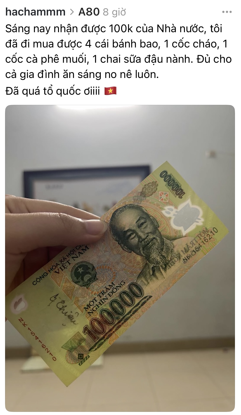 Quá dễ thương cách tiêu 100K quà Tết Độc lập nhận từ Nhà nước- Ảnh 4. Quá dễ thương cách tiêu 100K quà Tết Độc lập nhận từ Nhà nước- Ảnh 4.