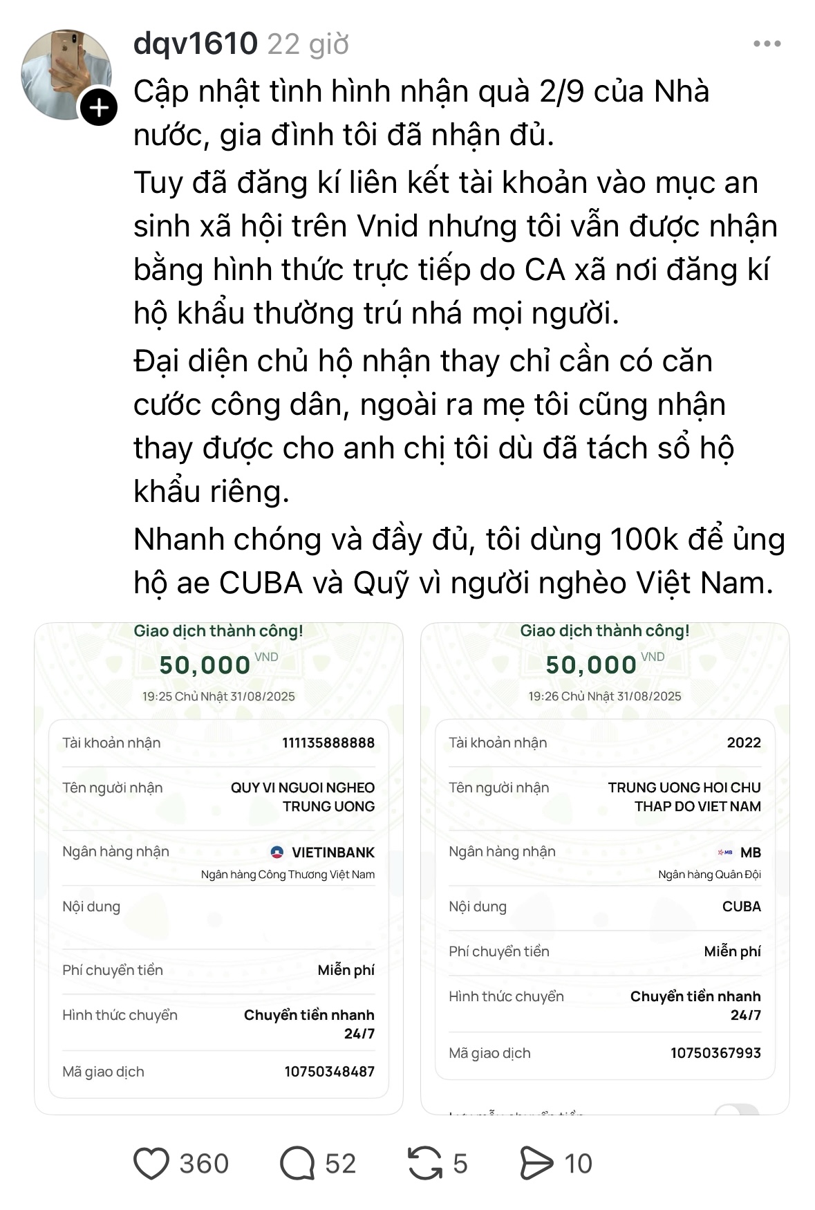 Quá dễ thương cách tiêu 100K quà Tết Độc lập nhận từ Nhà nước- Ảnh 5. Quá dễ thương cách tiêu 100K quà Tết Độc lập nhận từ Nhà nước- Ảnh 5.
