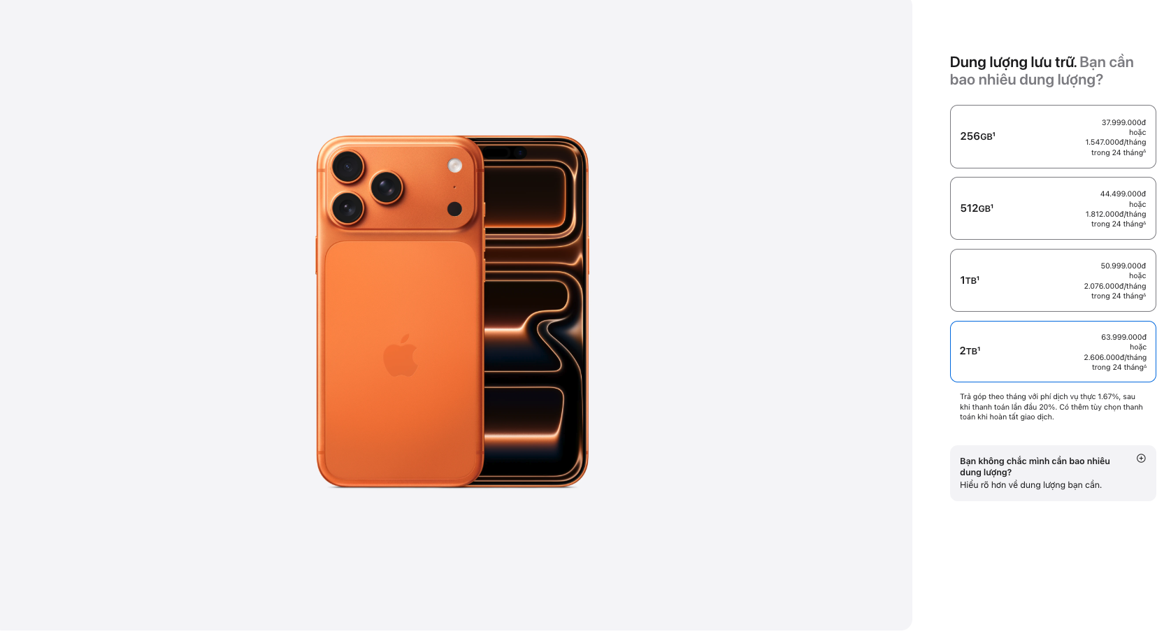 Đã có giá iPhone 17 tại Việt Nam, mẫu đắt nhất lên tới gần 64 triệu đồng - Ảnh 2.