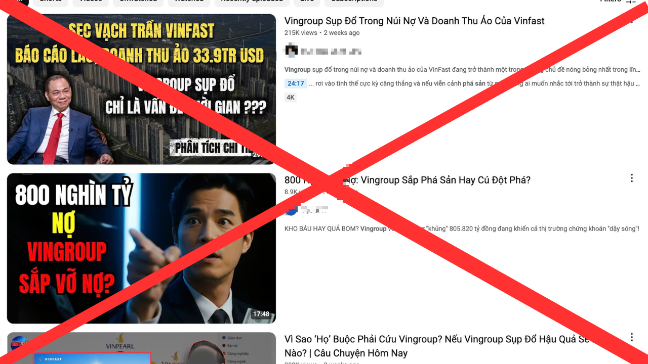 Hơn 50 kênh mạng xã hội gỡ bỏ nội dung sai sự thật về Vingroup - Ảnh 2.