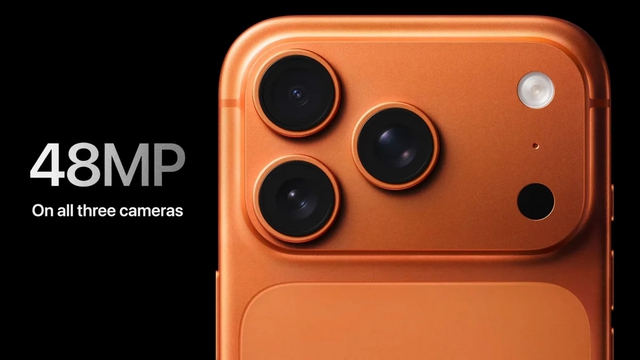Ngắm iPhone 17 Pro và iPhone 17 Pro Max: lột xác với thiết kế mới, màu cam nổi bật, giá bán từ 34,99 triệu đồng- Ảnh 6. Ngắm iPhone 17 Pro và iPhone 17 Pro Max: lột xác với thiết kế mới, màu cam nổi bật, giá bán từ 34,99 triệu đồng- Ảnh 6.
