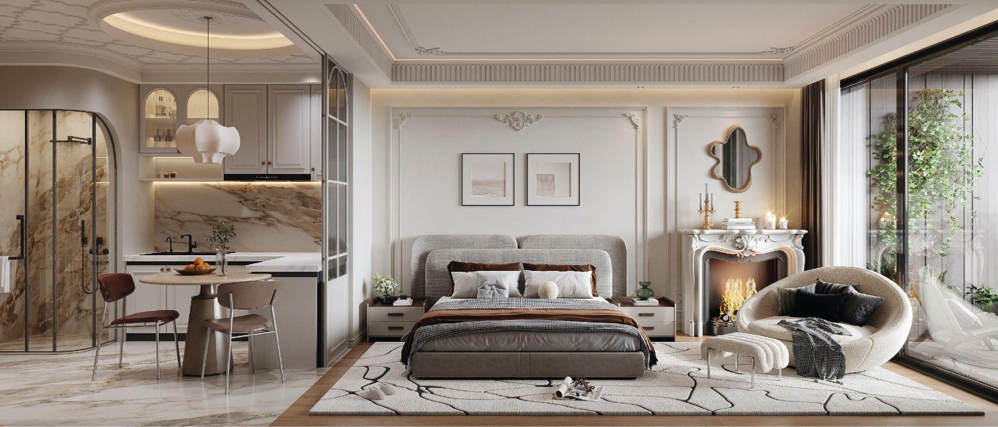 Cận cảnh căn hộ full nội thất giá thấp hơn 25% thị trường của Sunshine Legend City - Ảnh 1.