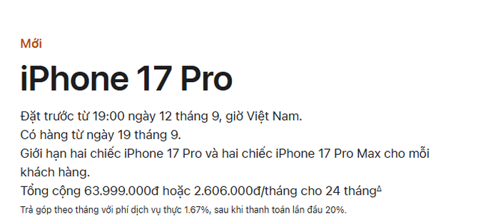 iPhone 17 lần đầu tiên bán sớm tại Việt Nam, dân buôn hàng xách tay hết cửa "làm giá"?- Ảnh 2.