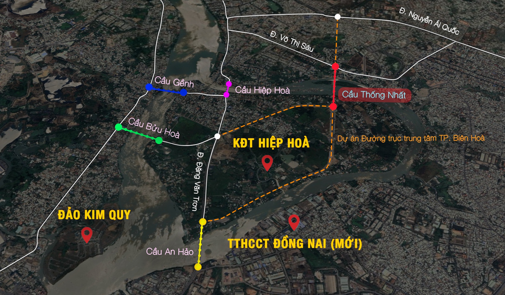 Toàn cảnh cây cầu nối trung tâm tỉnh Đồng Nai với siêu dự án 72.000 tỷ của Sun Group- Ảnh 3.