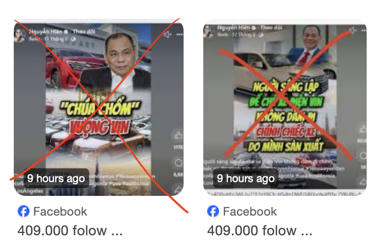 Vingroup kiện chủ tài khoản Facebook Hiền nguyễn bảo vệ uy tín doanh nghiệp - Ảnh 2. Vingroup kiện chủ tài khoản Facebook Hiền nguyễn bảo vệ uy tín doanh nghiệp - Ảnh 2.