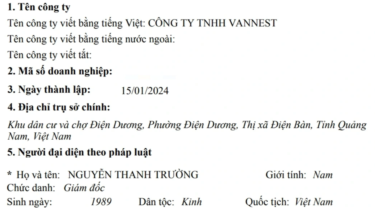 Danh tính công ty sản xuất hơn 38.000 hũ yến chưng giả vừa bị phát hiện: Đã hoạt động hơn 2 năm- Ảnh 2.