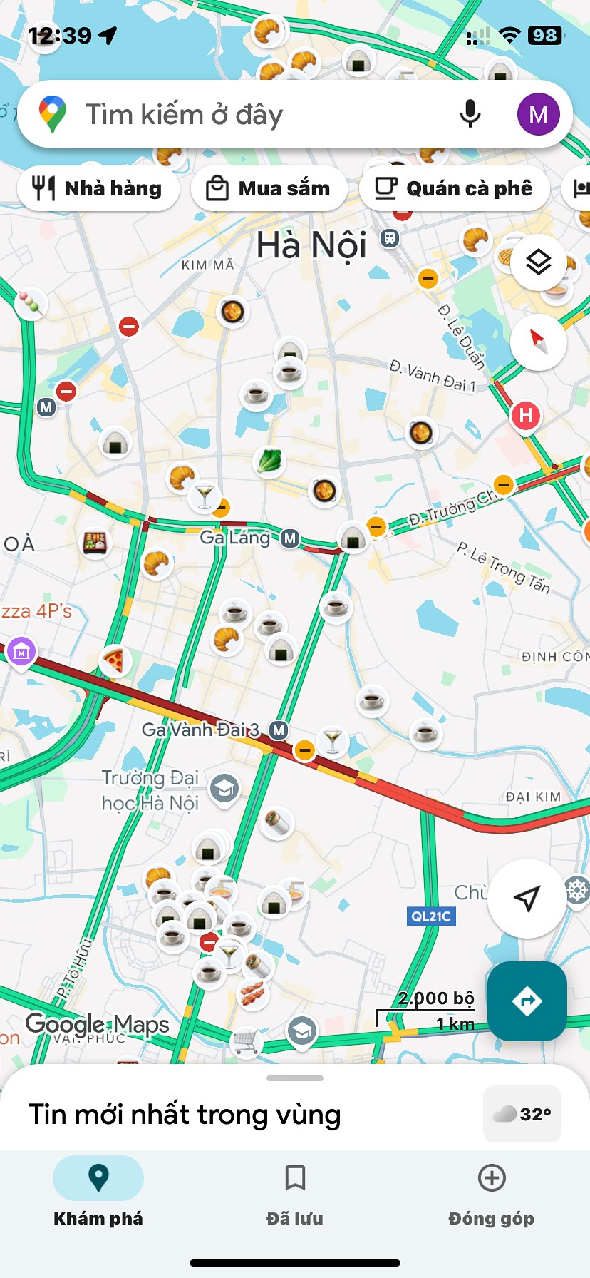 Tính năng miễn phí của Google Maps mà dân sành ăn không bao giờ mách cho bạn, kiểm tra ngay!- Ảnh 1. Tính năng miễn phí của Google Maps mà dân sành ăn không bao giờ mách cho bạn, kiểm tra ngay!- Ảnh 1.