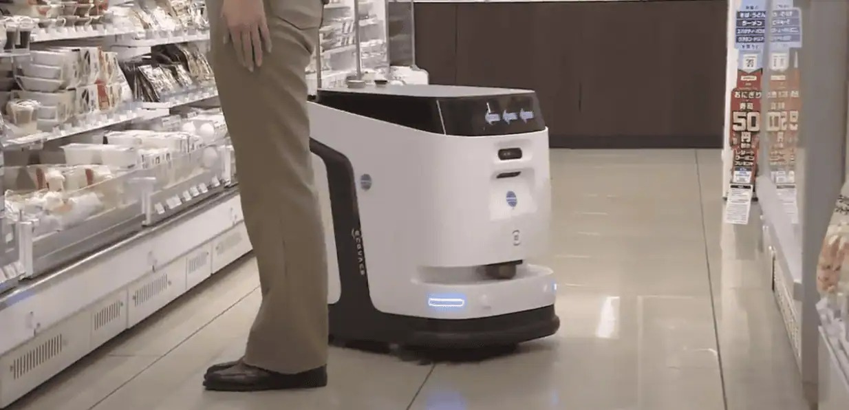 Nhật Bản bắt đầu sử dụng robot tại các cửa hàng 7-Eleven để bù đắp cho tình trạng thiếu hụt lao động trầm trọng- Ảnh 1. Nhật Bản bắt đầu sử dụng robot tại các cửa hàng 7-Eleven để bù đắp cho tình trạng thiếu hụt lao động trầm trọng- Ảnh 1.