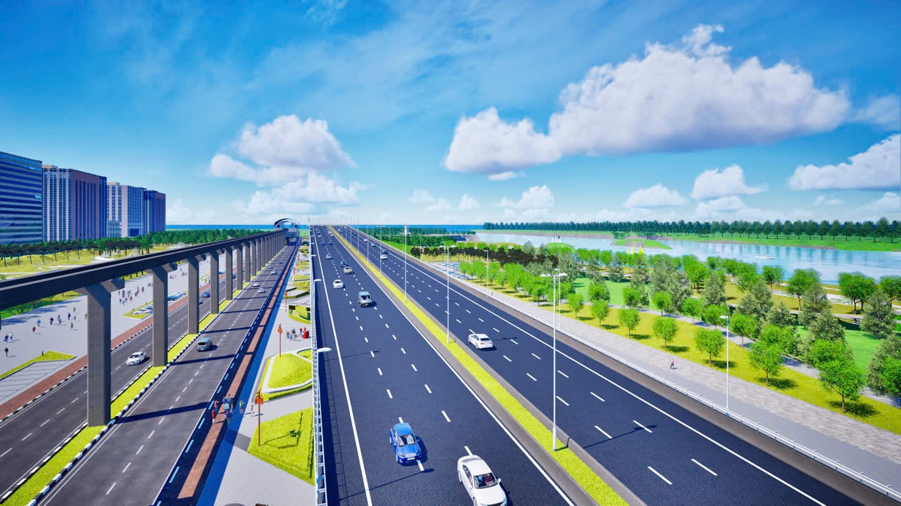 Đề xuất Dự án đại lộ - cảnh quan sông Hồng tổng mức đầu tư lên tới 300.000 tỷ đồng