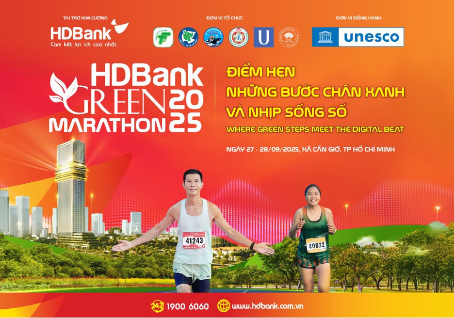 HDBank Green Marathon 2025 - Điểm hẹn của những bước chân xanh và nhịp sống số - Ảnh 1.