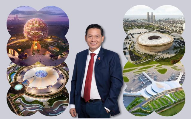 Từ mái vòm thép lớn nhất hành tinh, sân vận động World Cup đến bảo tàng 700 triệu USD, Chủ tịch Đại Dũng nói: Muốn thay đổi thế giới, hãy thay đổi từ bên trong bạn- Ảnh 1.