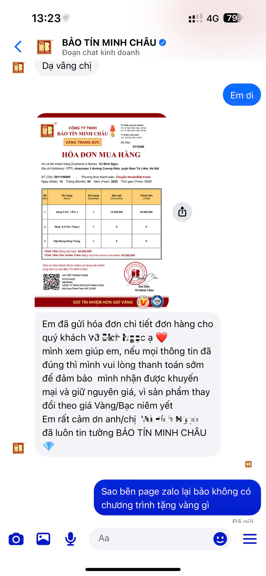 Mua 3 lượng vàng nhẫn tặng 3 chỉ vàng nhẫn: Một nhà vàng lớn phát cảnh báo!  - Ảnh 3.