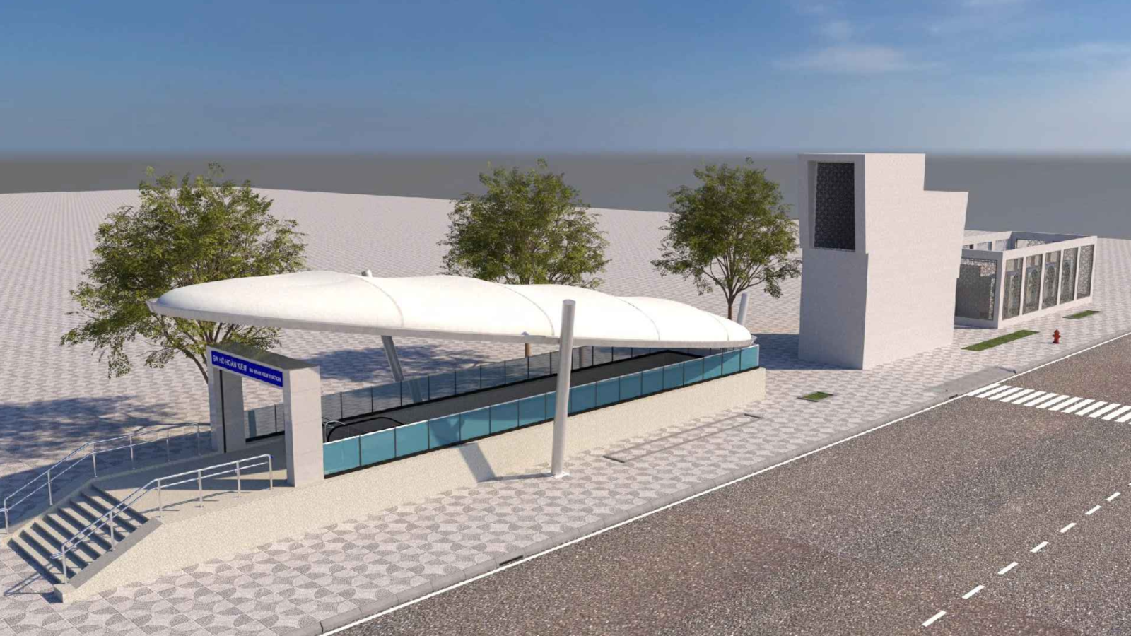 Hình hài quảng trường, công viên phía Đông hồ Hoàn Kiếm - Ảnh 8.