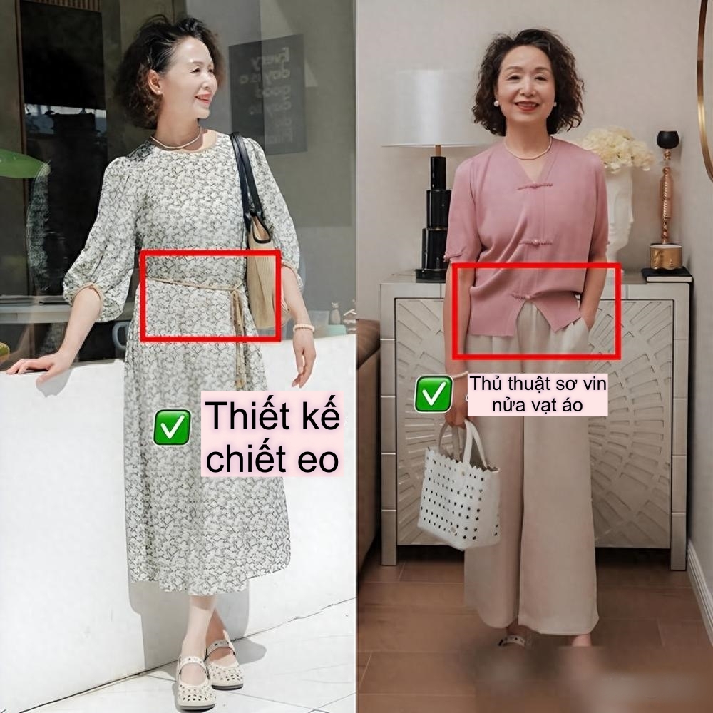 Tôi học được 3 bí quyết mặc đẹp từ phụ nữ 63 tuổi này: Chiết eo, sơ vin nửa vạt và chọn vải có độ rủ- Ảnh 2.