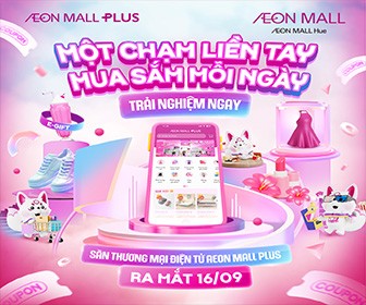 Mua sắm thông minh, giải trí hết mình: Khám phá AEON MALL PLUS ngay! - Ảnh 1.
