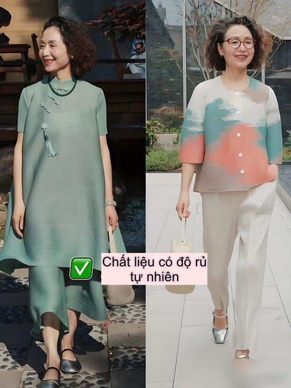 Tôi học được 3 bí quyết mặc đẹp từ phụ nữ 63 tuổi này: Chiết eo, sơ vin nửa vạt và chọn vải có độ rủ- Ảnh 5.