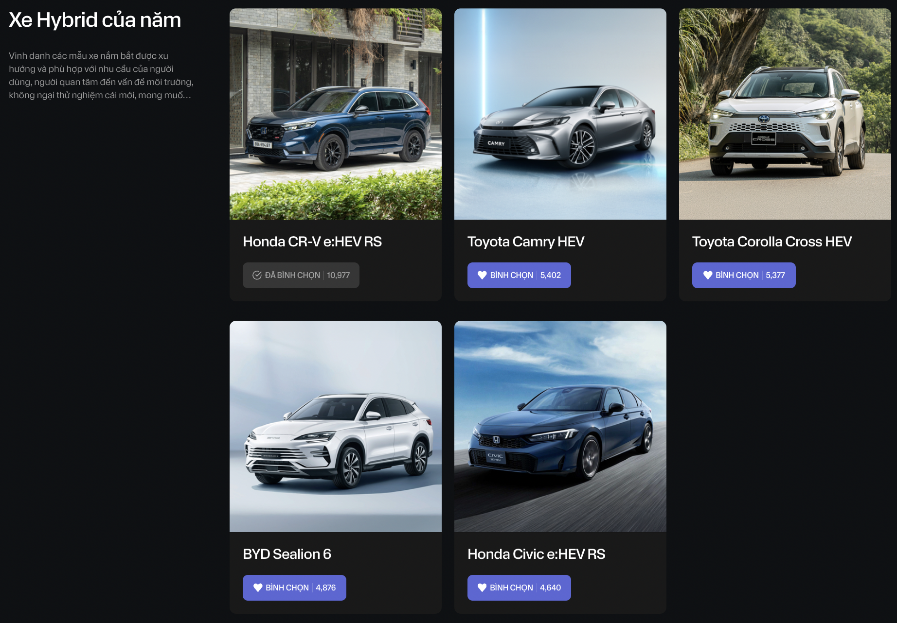 VF 5 bị Xpander ‘kèm 1-1’, VF 3 áp đảo CX-5 và loạt xe nắm nhiều đề cử nhất tại CCA 2025!- Ảnh 10.