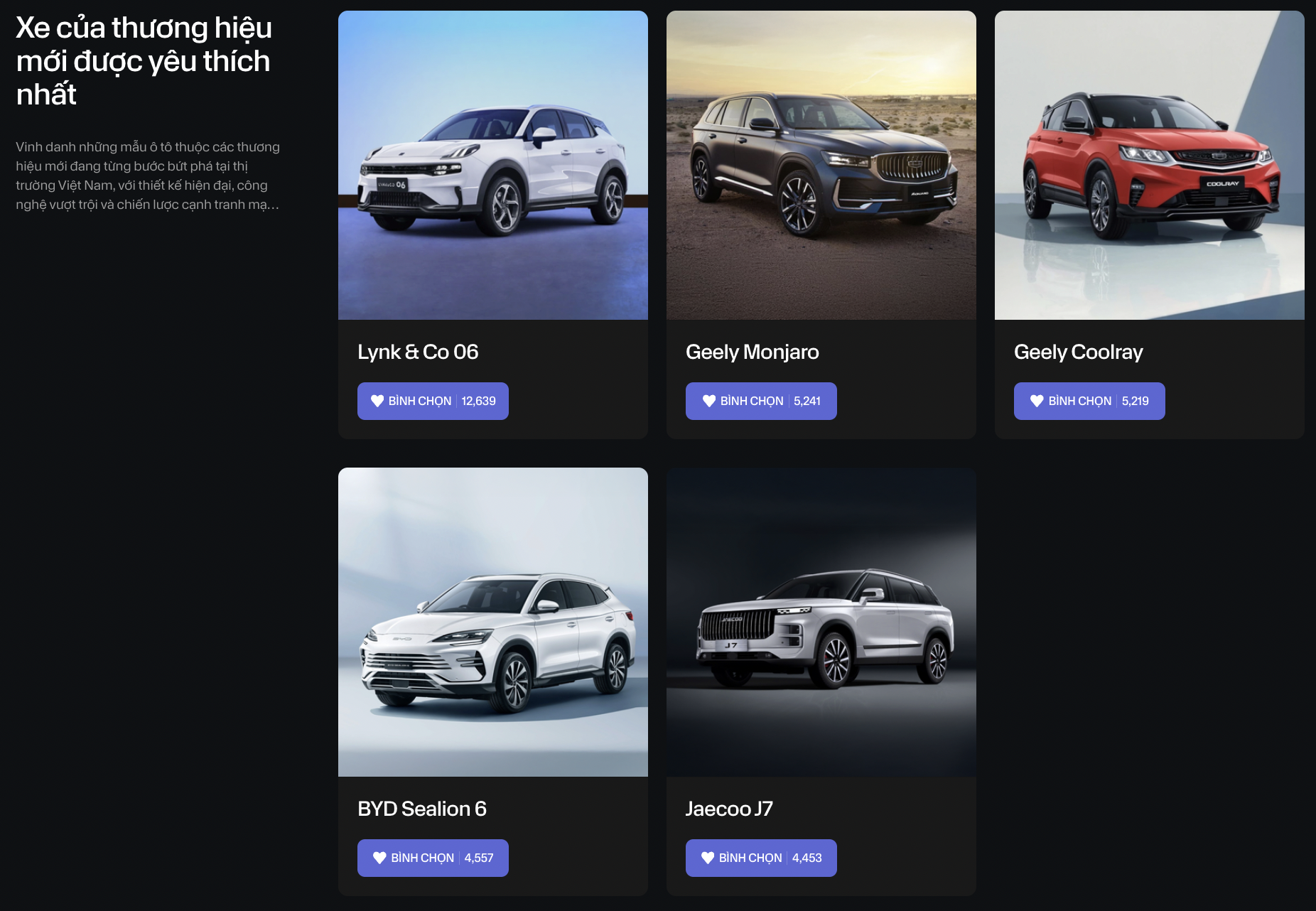 VF 5 bị Xpander ‘kèm 1-1’, VF 3 áp đảo CX-5 và loạt xe nắm nhiều đề cử nhất tại CCA 2025!- Ảnh 17.