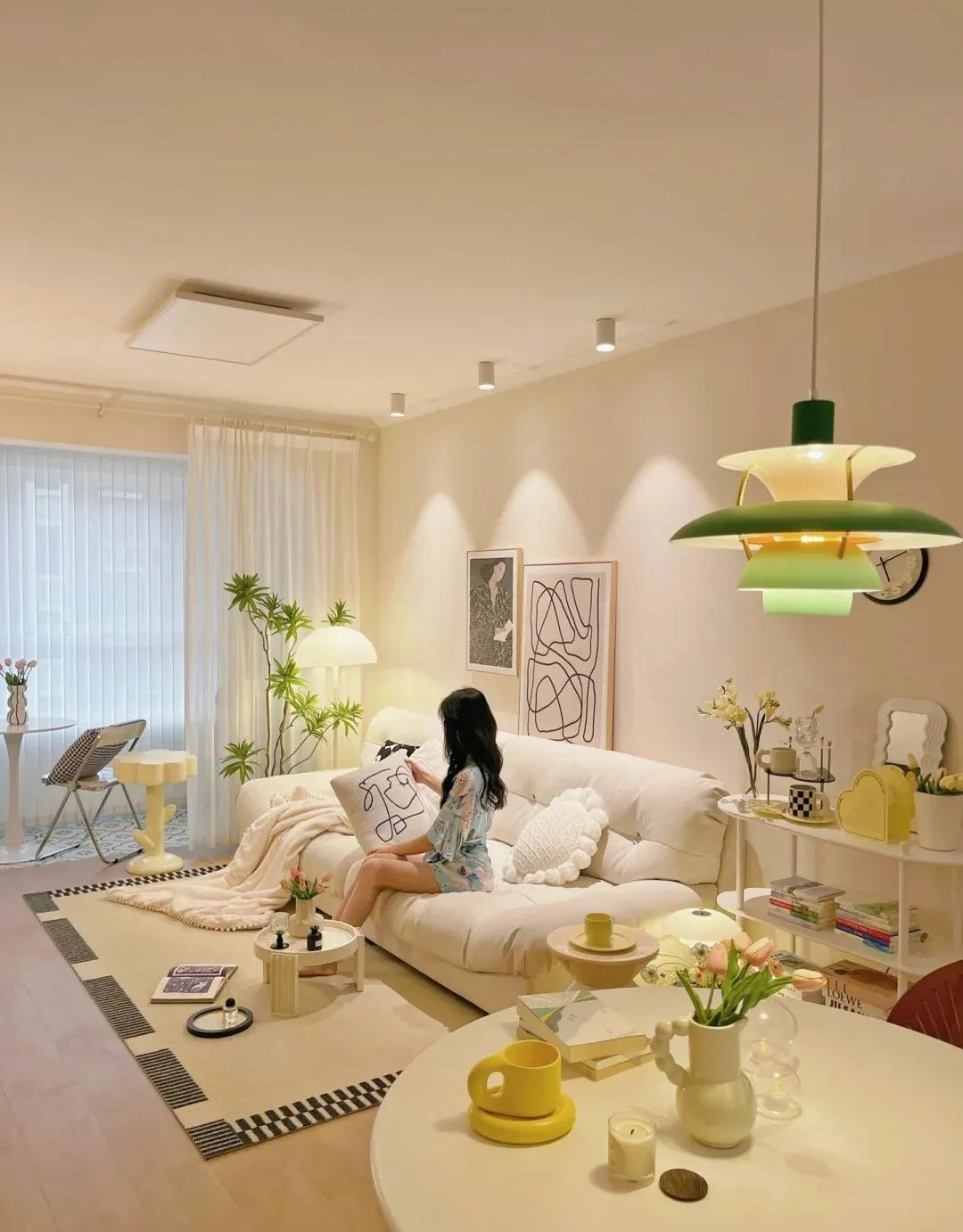 Căn hộ 76m² của người phụ nữ 32 tuổi được trang trí khéo đến mức gần như không cần dọn vẫn sạch bong kin kít- Ảnh 5. Căn hộ 76m² của người phụ nữ 32 tuổi được trang trí khéo đến mức gần như không cần dọn vẫn sạch bong kin kít- Ảnh 5.