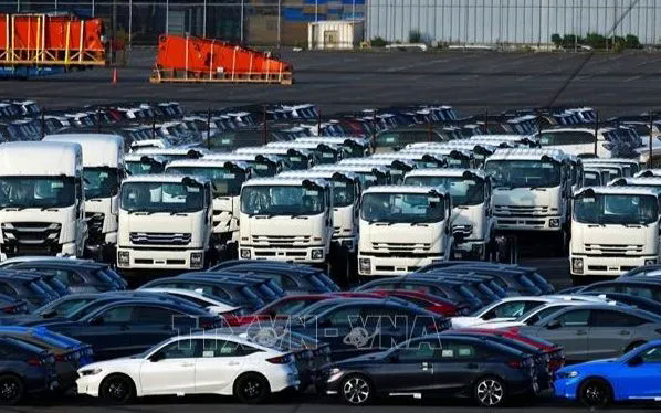 Mỹ giảm thuế quan đối với ô tô nhập khẩu từ Nhật Bản xuống 15% từ ngày 16/9 - Ảnh 1.