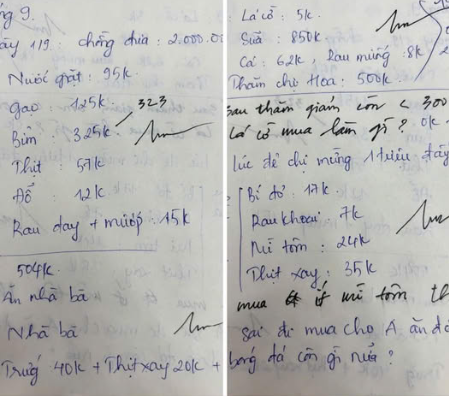 Bức ảnh chi tiêu tiết lộ sự thật đáng buồn: Chồng ký xác nhận mỗi ngày, lệch 2k cũng không được!- Ảnh 1. Bức ảnh chi tiêu tiết lộ sự thật đáng buồn: Chồng ký xác nhận mỗi ngày, lệch 2k cũng không được!- Ảnh 1.