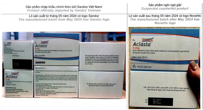 Sở Y tế TP HCM thông báo khẩn thu hồi một sản phẩm thuốc có dấu hiệu giả mạo- Ảnh 1.