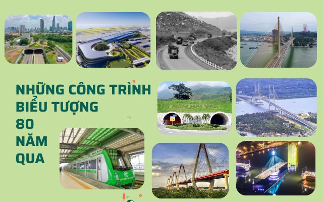 Các công trình giao thông 80 năm qua tại Việt Nam: Từ đường Trường Sơn thời chiến đến cao tốc, cầu dây văng, đường sắt, siêu nhà ga chục ngàn tỷ đồng 1 Các công trình giao thông 80 năm qua tại Việt Nam: Từ đường Trường Sơn thời chiến đến cao tốc, cầu dây văng, đường sắt, siêu nhà ga chục ngàn tỷ đồng