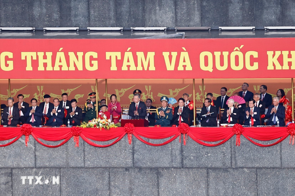 Tổng Bí thư Tô Lâm: Không gì có thể ngăn chúng ta vươn tới hòa bình, thịnh vượng - Ảnh 1.