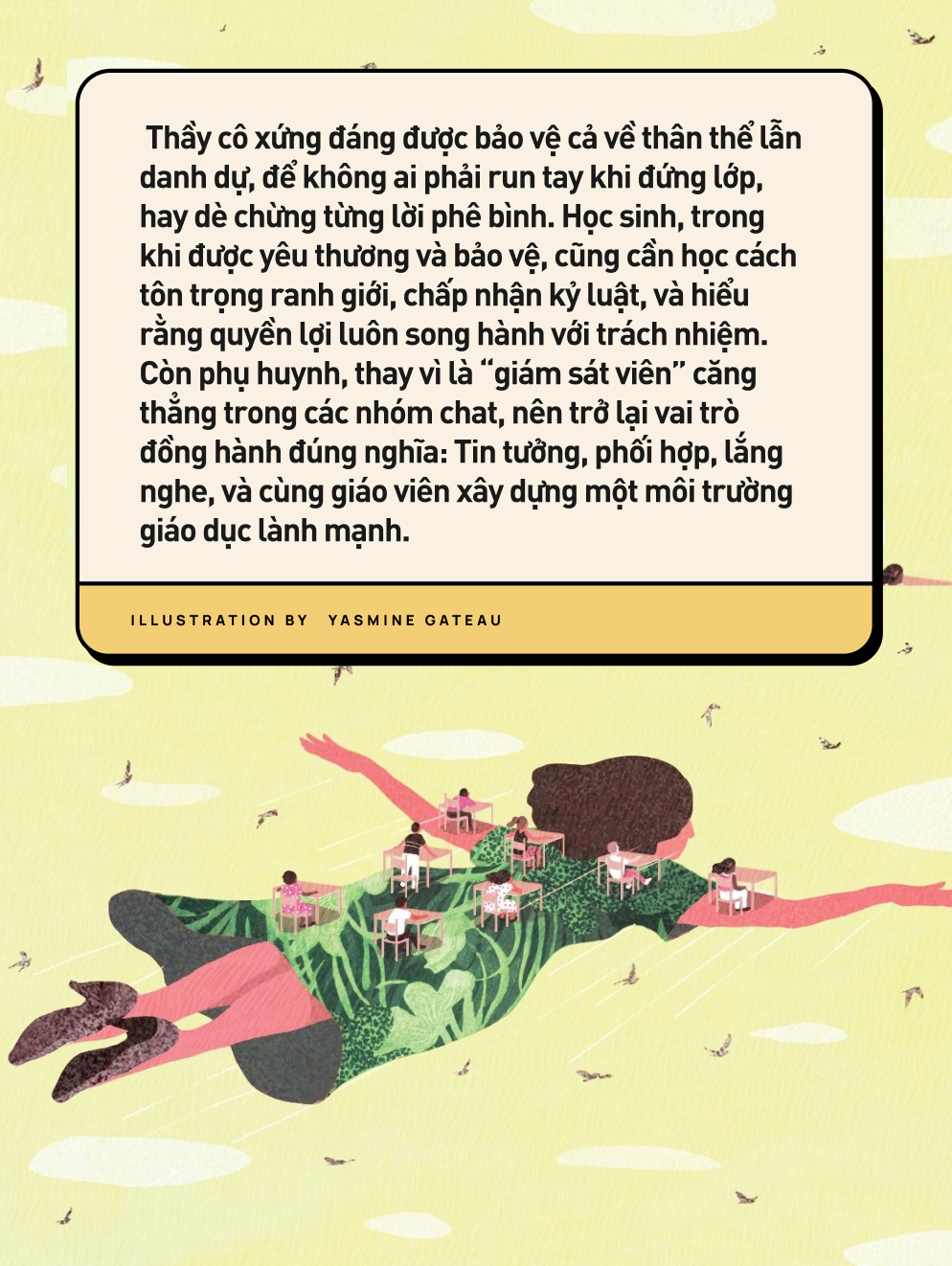 Khi thầy cô cũng cần được bảo vệ- Ảnh 7. Khi thầy cô cũng cần được bảo vệ- Ảnh 7.