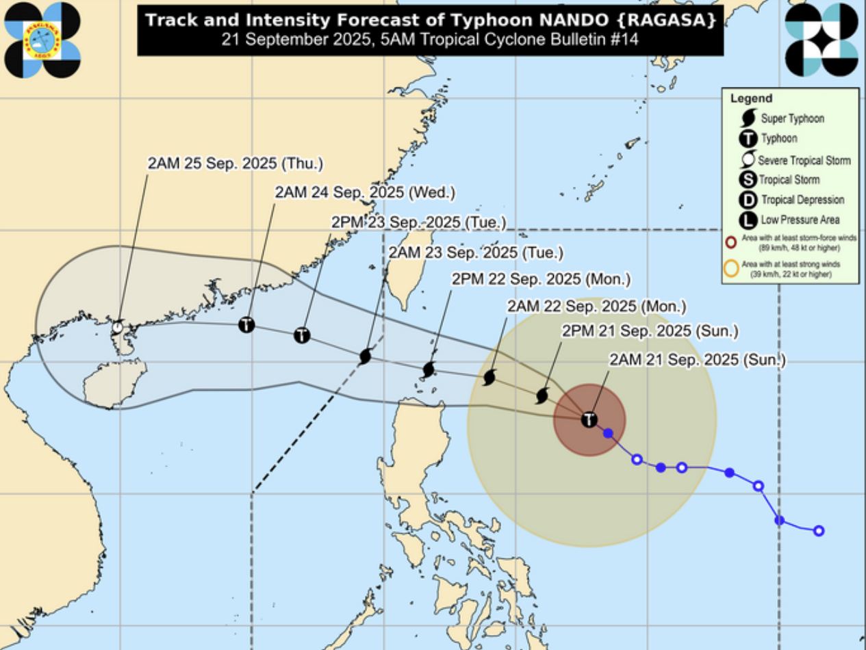 Cận cảnh mắt của siêu bão Ragasa,  Philippines cảnh báo khẩn cấp- Ảnh 1.